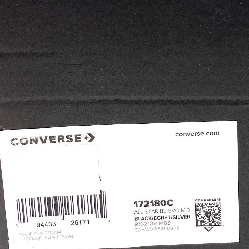 Converse All Star BB EVO Leopard Print Mid Canvas Women's Sneakers Size 172180C - Picture 9 of 10